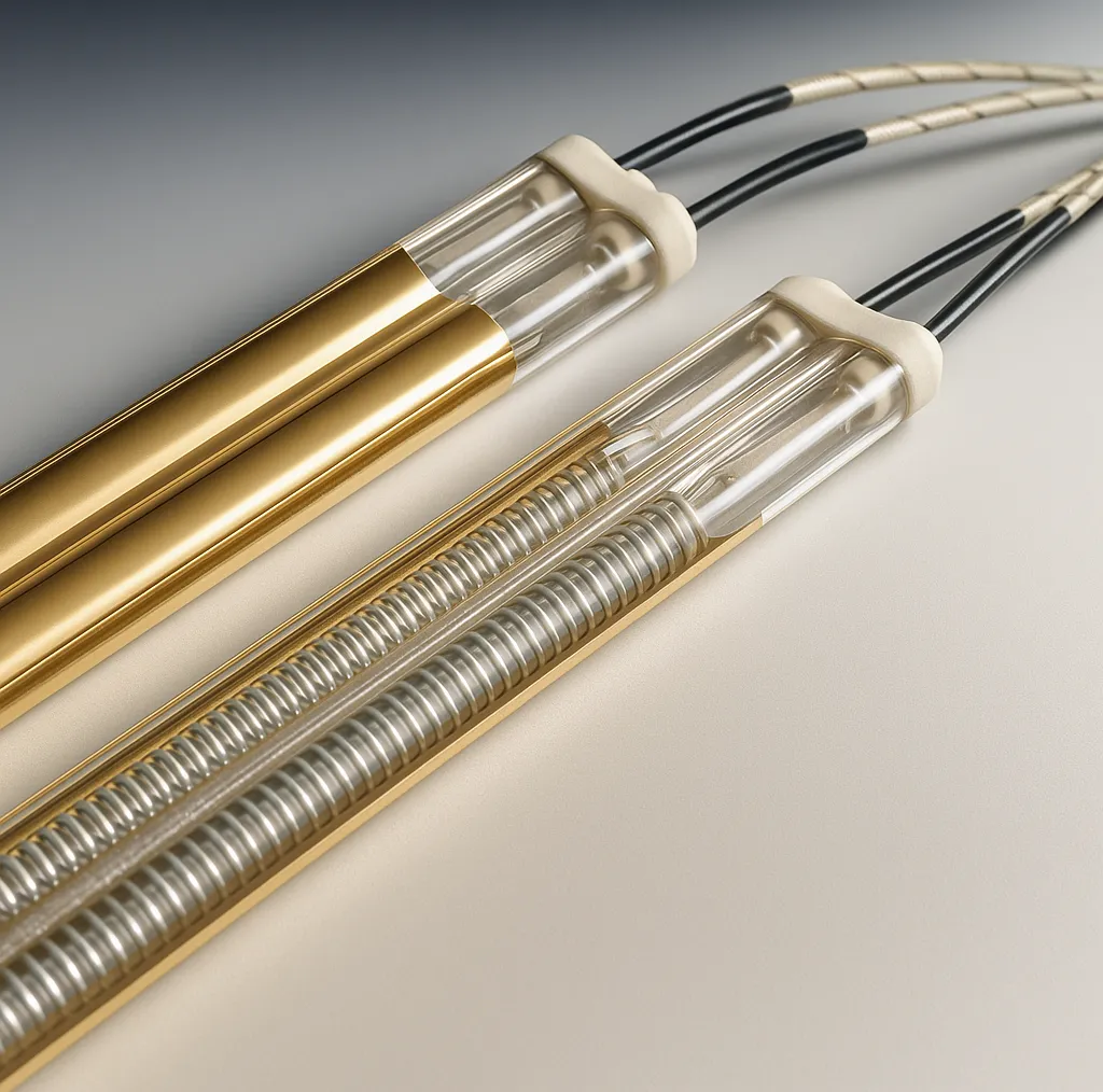 Twin Tube Medium Wave Infrared Heater (15 x 33mm)