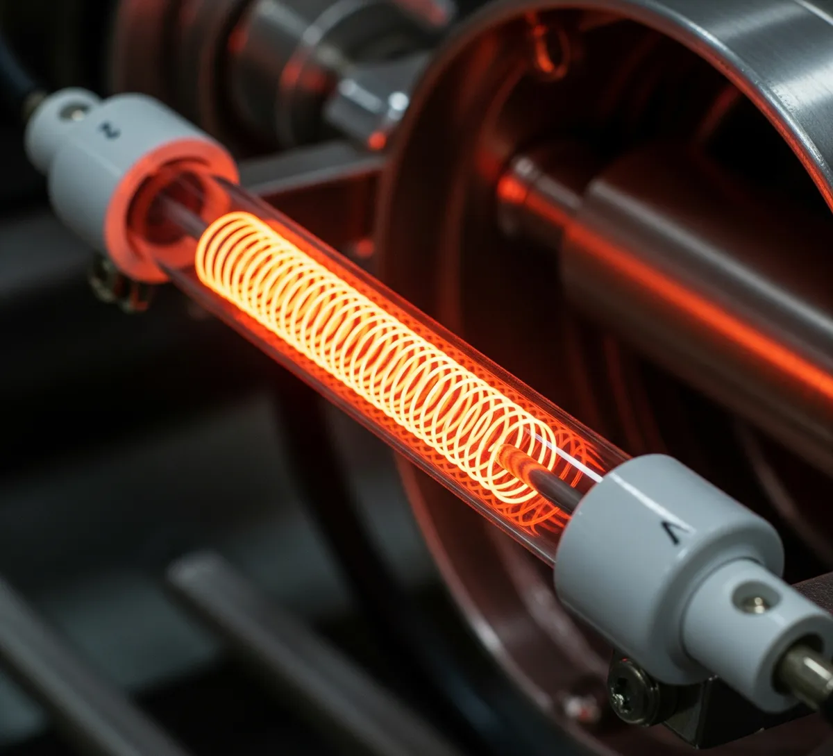 Medium Wave Infrared (MWIR) Quartz Heater (OD 15mm)