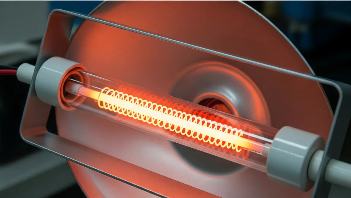 Medium Wave Infrared (MWIR) Quartz Heater (OD 19mm)